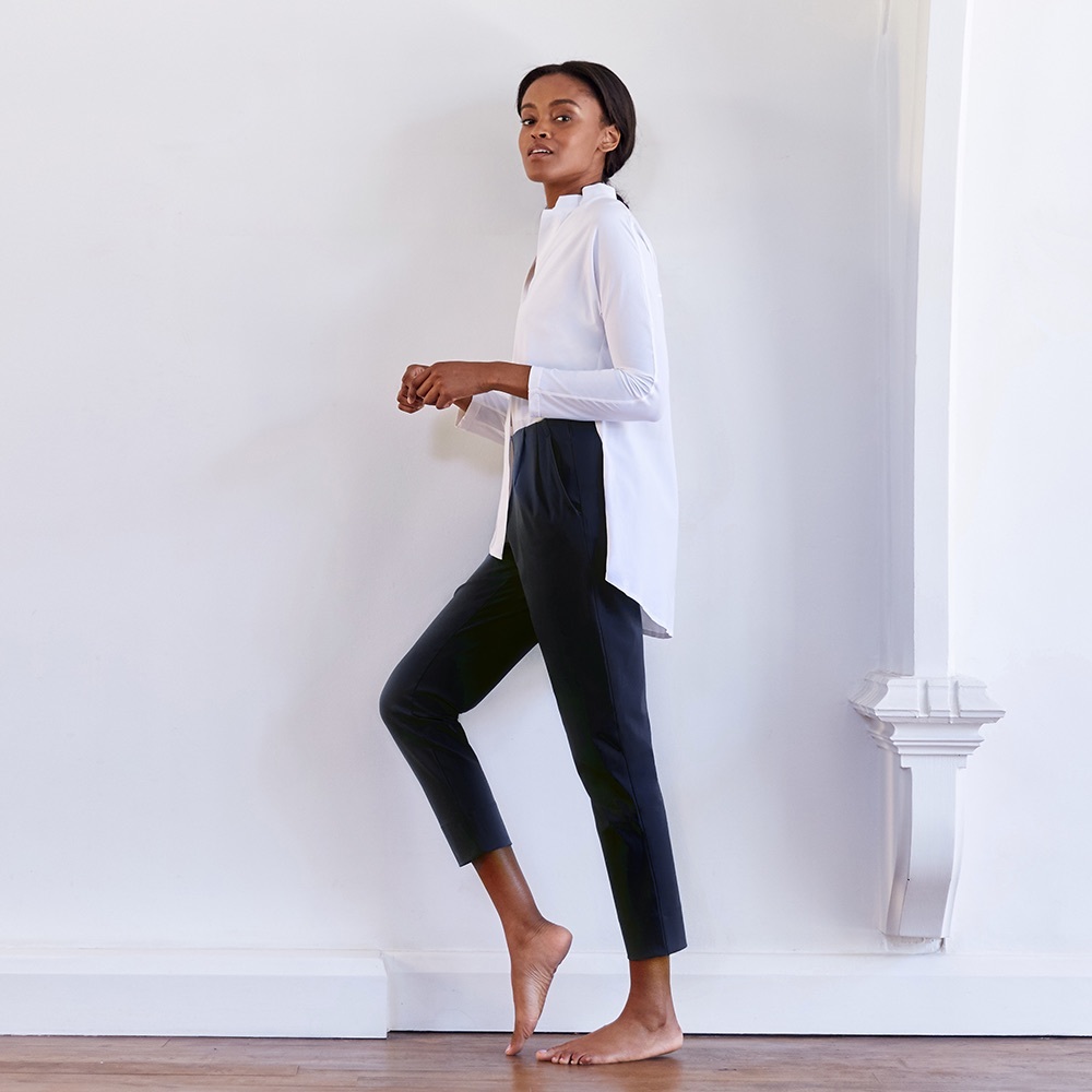 Aday turn it up pant in black size XS.